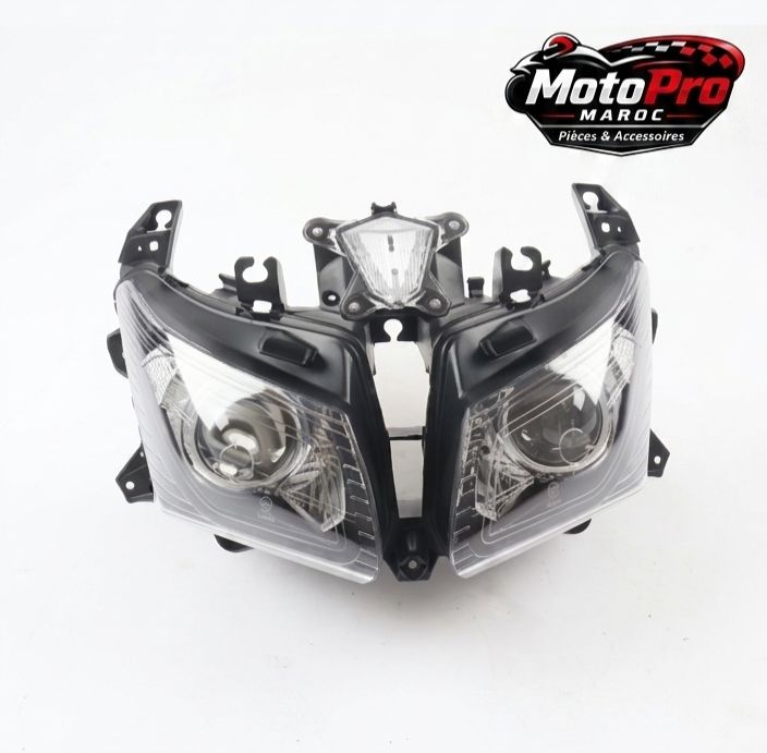 Yamaha T-Max 530 2012-2014 Front Headlight Assembly – Dual Projector Headlamp Unit with Position Light