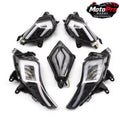 Yamaha T-Max 530 (2012-2016) Complete Smoked LED Lighting Kit – Front & Rear Turn Signals with Diamond Tail Light