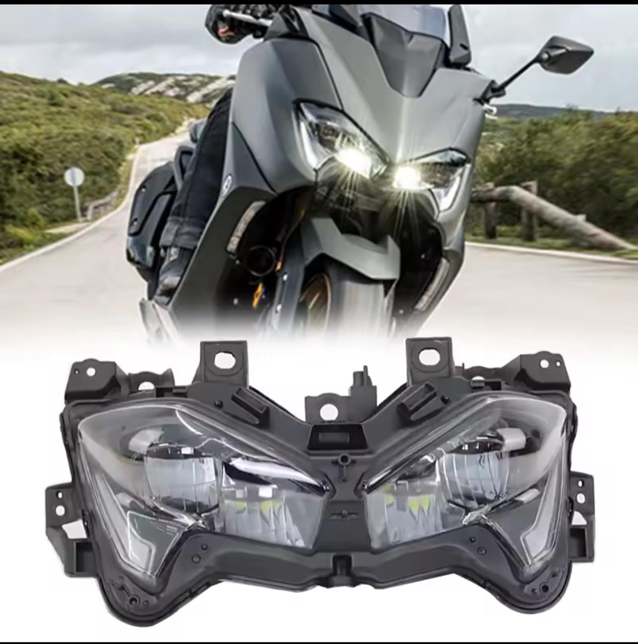 Motorcycle Headlight Assembly Compatible with YAMAHA TMAX 530 / TMAX 560 2017-2021 | T-MAX 530 DX SX 2018 | TMAX 560 Tech Max 2020