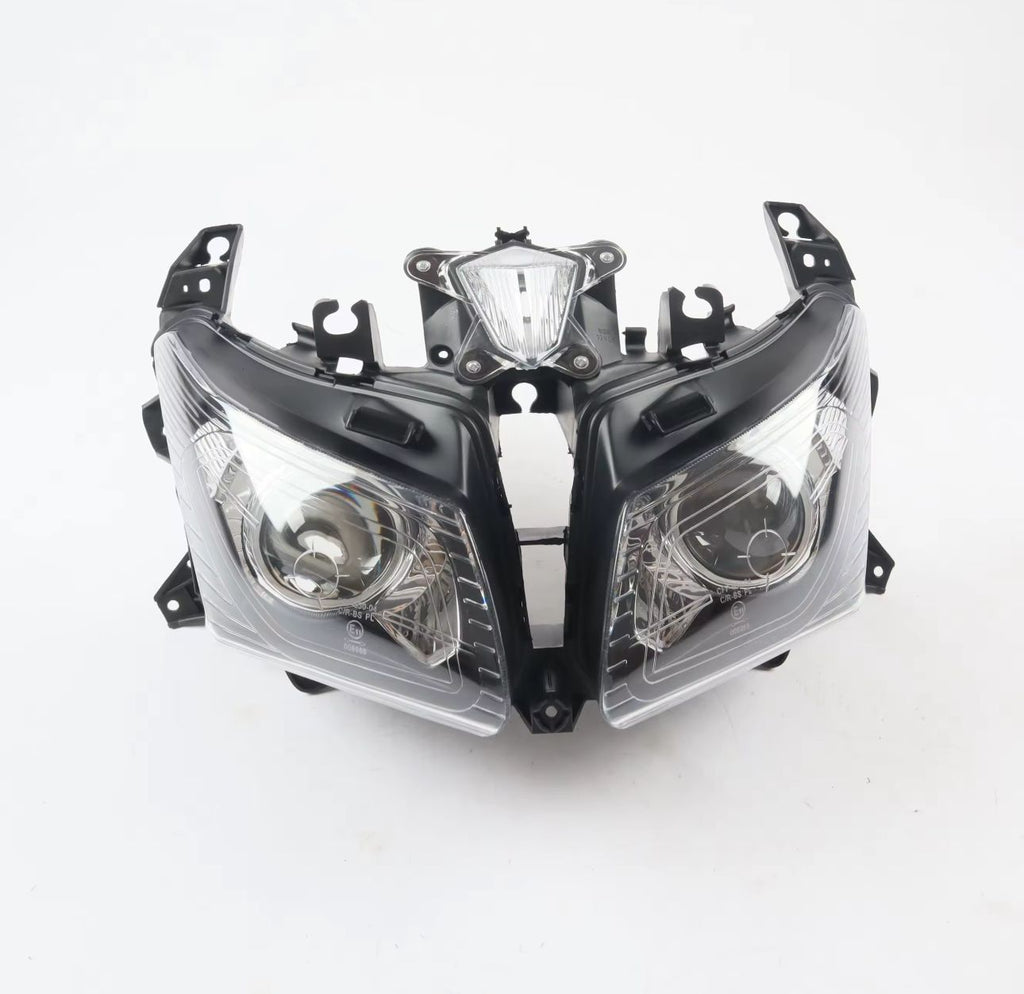Yamaha T-Max 530 2012-2014 Front Headlight Assembly – Dual Projector Headlamp Unit with Position Light