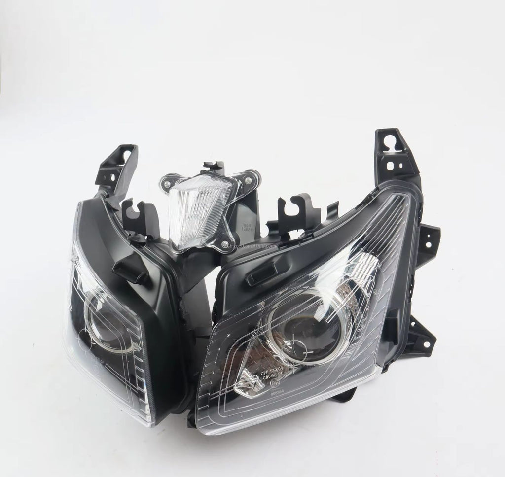 Yamaha T-Max 530 2012-2014 Front Headlight Assembly – Dual Projector Headlamp Unit with Position Light