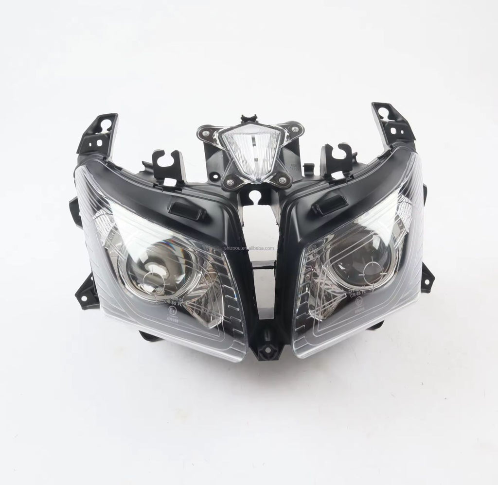 Yamaha T-Max 530 2012-2014 Front Headlight Assembly – Dual Projector Headlamp Unit with Position Light