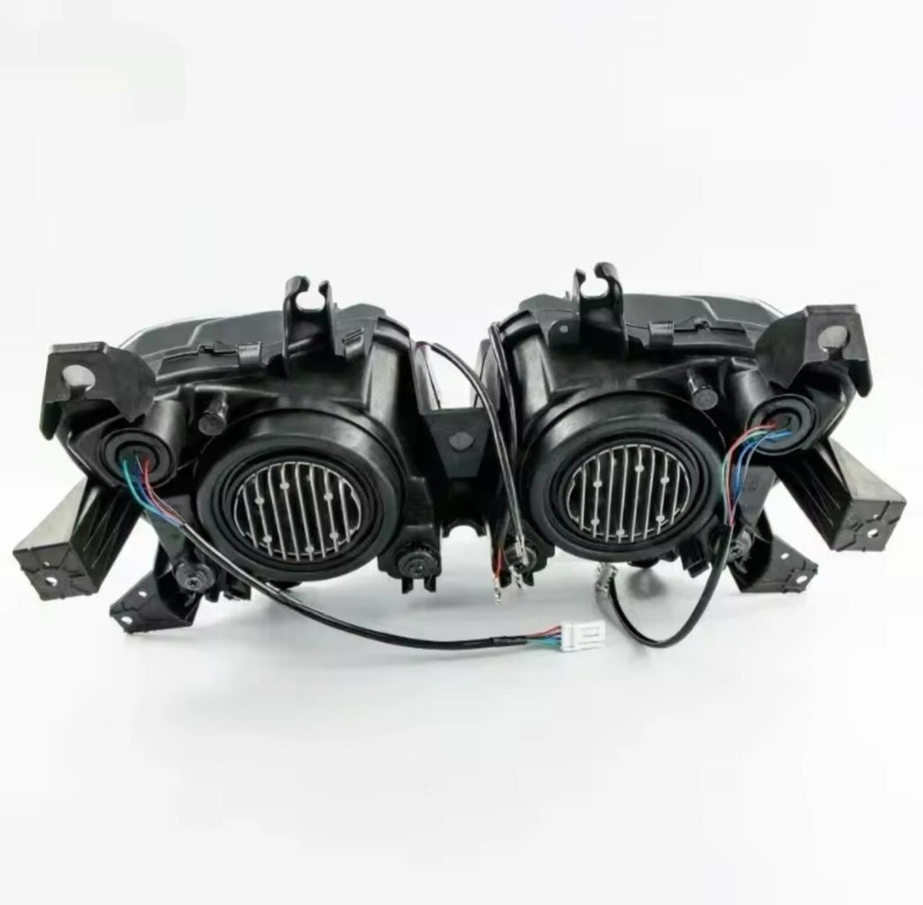 Yamaha T-Max 530 2015-2016 Front Headlight Assembly – Dual LED DRL Headlamp Unit with Crystal Clear Lens