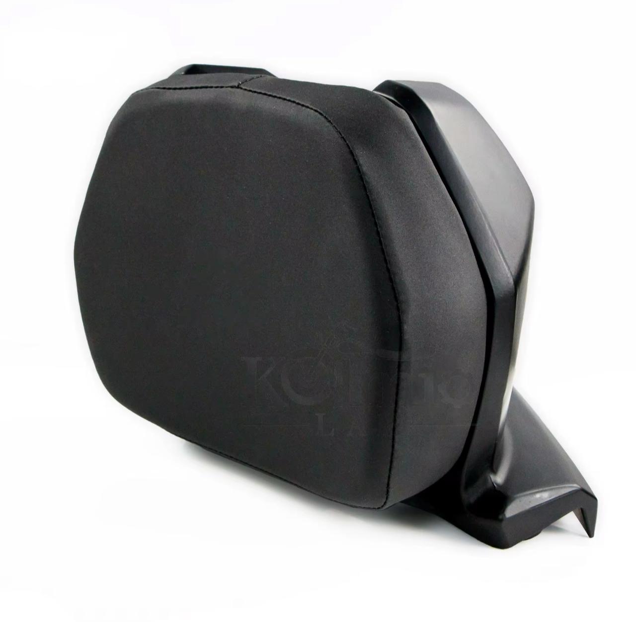 Yamaha T-Max 530 (2017-2019) / T-Max 560 (2020-2022) Rear Passenger Backrest – Padded Sissy Bar with Mounting Frame